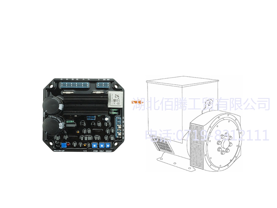 KF308A2 發(fā)電機(jī)AVR電壓調(diào)節(jié)器無刷勵(lì)磁調(diào)壓板穩(wěn)壓器